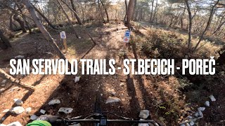 San Servolo Trails - Stancija Becich - BK Poreč - eBike - eMTB Istra