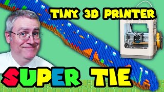 Using the Tina 2S to Make a Super Mario Tie
