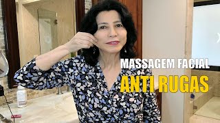 Como Fazer uma Massagem Facial para Diminuir as Rugas e Linhas de Expressão