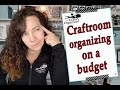 How to organize your art and craft room on a budget