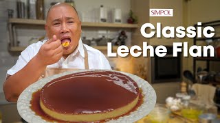 An all-time favorite Filipino dessert! Leche Flan Recipe | Chef Tatung
