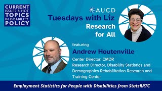 Tuesdays with Liz: Employment Statistics for People with Disabilities from StatsRRTC