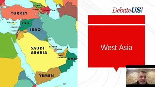 The US increase its diplomatic efforts to peacefully resolve internal armed conflicts in West Asia