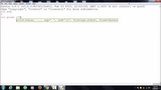 IDLE interactive shell