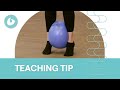 Ankle Strength and Alignment using the TOGU Ball | Teaching Tip