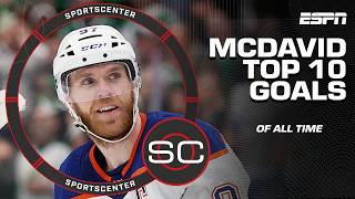TOP 🔟 GOALS of Connor McDavid's career 🏒 | SportsCenter