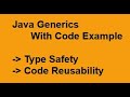 Java Generic Classes and methods