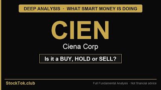 Ciena Corp (CIEN) — BEARISH | Full Deep Dive | StokTok