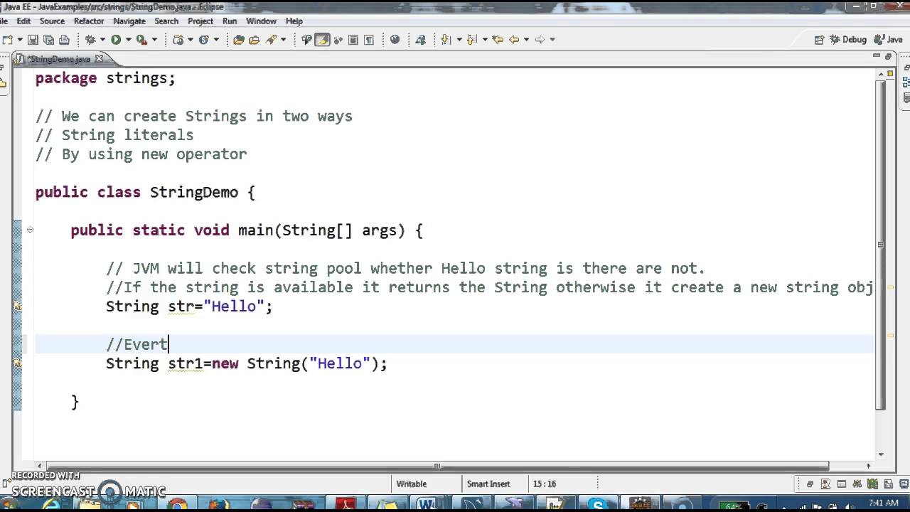 String In Multiple Lines Java At Dorothy Boots Blog