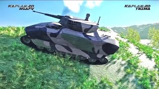 FNSS - Kaplan 20 New Generation Tracked Armoured Fighting Vehicle Simulation [1080p]