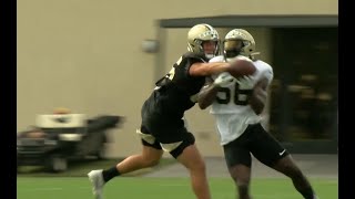 Saints training camp highlights (Aug. 26): Big plays from Demario Davis, Jameis Winston, Trautman