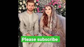 Shaheen Afridi Marriage video 💒😍||Shahid Afridi Daughter Ansha  Afridi wedding #shortvideo short