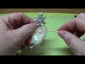 diy~gorgeous vintage shabby chic icy spoon ornaments ~dove of peace