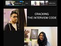 Cracking the Interview Code Webinar ft. Vaishali Macwan | Aishit Dharwal