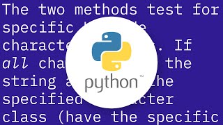 Difference between isnumeric and isdecimal in Python