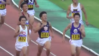 日本インカレ2016 男子800m準決勝2組