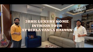 𝐄𝐥𝐞𝐠𝐚𝐧𝐜𝐞 𝐑𝐞𝐝𝐞𝐟𝐢𝐧𝐞𝐝 | 3BHK 𝐋𝐮𝐱𝐮𝐫𝐲 𝐇𝐨𝐦𝐞 𝐓𝐨𝐮𝐫 | Birla Vanya #homeinterior #interiordesign