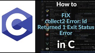 Fix collect2 Error: ld Returned 1 Exit Status in C | Understand Linker Errors and Compile Properly