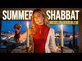 🌅 SUMMER SHABBAT IN JERUSALEM ✨ Sacred Hebrew Psalms Music for Peace & Rest | Zion Holy City
