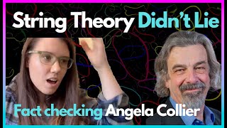 Did string theory lie? fact checking a critic