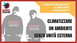 Come climatizzare un ambiente senza unità esterna