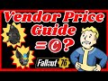 Item Values in Vendors Fallout 76