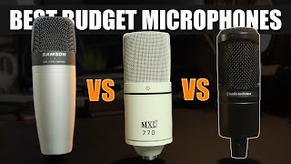 Best CHEAP Microphones For Vocals (2020) | Top 3 Best Microphones Under $100 For Singing/ Voice Over