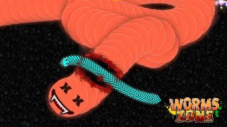 TIK TOK CACING! DOUBLE KILL CACING BESAR ALASKA | Worms Zone Indonesia | Top Player | Cacing Barbar