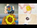 All Creations & Upgrades of Beyblade Burst Turbo | Blob Butt |