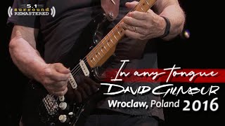 David Gilmour - In Any Tongue 🔈 5.1 REMASTERED | Wroclaw, Poland - June 25th, 2016 | 4K-60fps | SUBS
