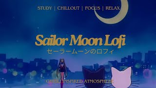 Sailor Moon City Pop - Rain  Lofi ☂️ Ghibli Inspired Atmosphere | Study | Chillout | Focus | Relax