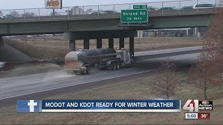 MoDOT and KDOT prepare for winter weather