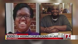 Bodies of missing Henderson couple found in Kerr Lake