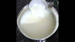 Home made thick curd