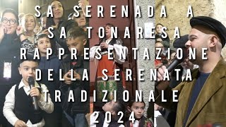 Rappresentazione della serenata tradizionale Autunno in Barbagia #tonara #2024shorts