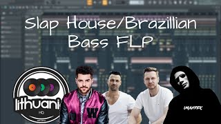 Slap House/Brazillian Bass FLP - How To Make Music Like Imanbek, Alok, Vize, Lithuania HQ