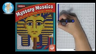 Mindware Mystery Mosaics Coloring Book Number 6 Speed Color Time Lapse - Family Toy Report