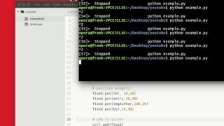PyGtk Tutorial - Example App