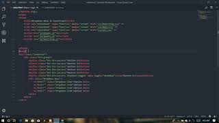Creating a button group and Dropdown button in Bootstrap.