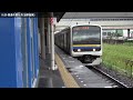 【jr内房線】君津駅列車発着シーン集 jr内房線 （2022.9.24）