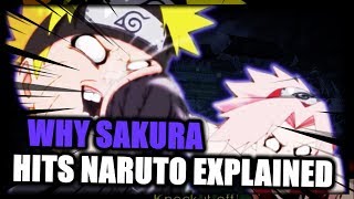 Why Sakura Hits Naruto Explained!