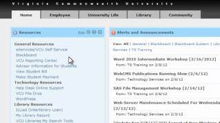 VCU eServices Overview