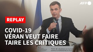 REPLAY - Covid-19: Véran prend la parole pour faire taire les critiques
