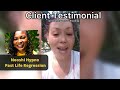 144 neoshi hypno past life regression testimonial @dorcas.iridologist.herbalist