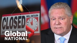 Global National: Dec. 21, 2020 | Ontario preparing to enter province-wide lockdown