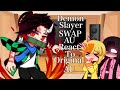 //Demon Slayer SWAP AU React To OG AU\\|Part 1|//Demon Slayer Manga Spoilers!!\\