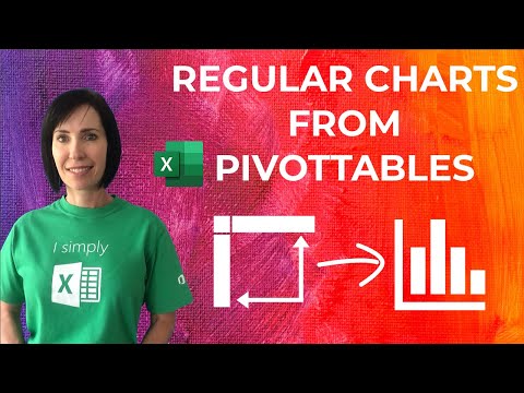 Trick Excel into Creating Regular Charts from PivotTables - 3 Easy Techniques