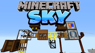 Stromtrasse und neue Anlage! - Minecraft SKY Folge #12