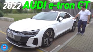 2022 Audi e-tron GT: BETTER than a Taycan?