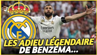 REAL MADRID: Benzema fait ses Adieux au Real à Bernabeu avec Un Dernier But, Le 354e contre Bilbao